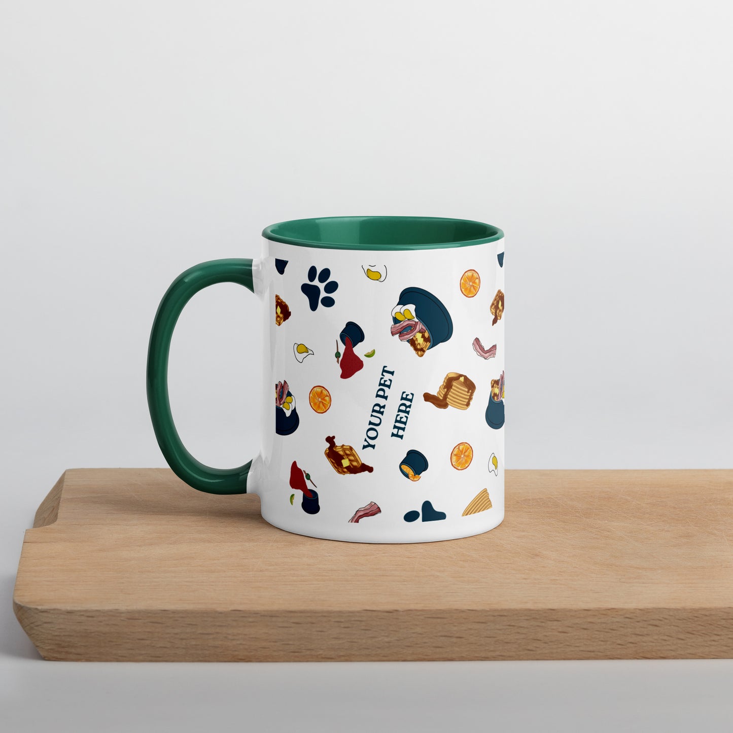 Custom Color Mug - Custom Printed Option