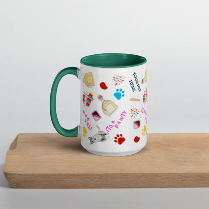 Custom Color Mug - Custom Printed Option