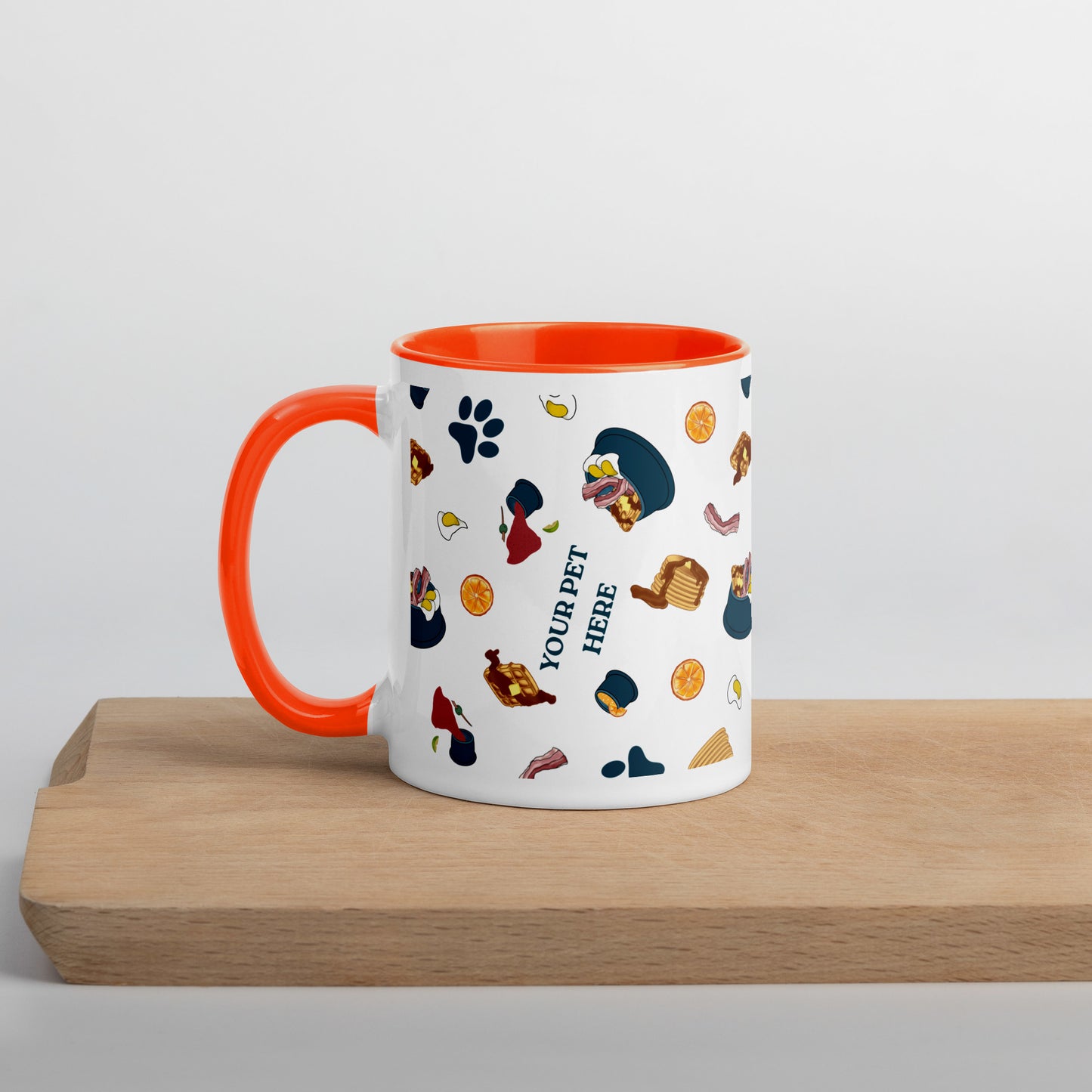 Custom Color Mug - Custom Printed Option