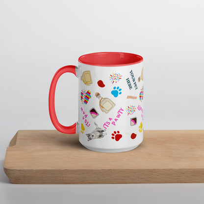 Custom Color Mug - Custom Printed Option