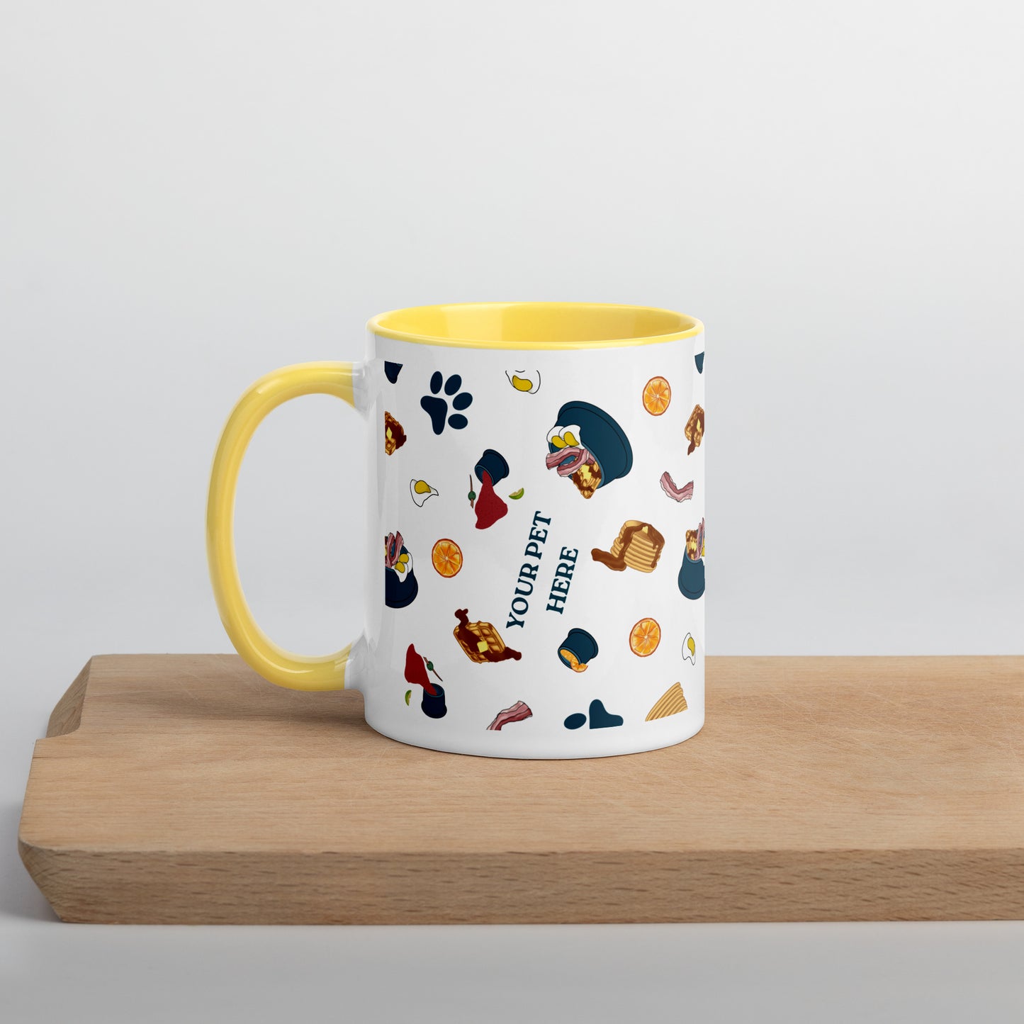 Custom Color Mug - Custom Printed Option