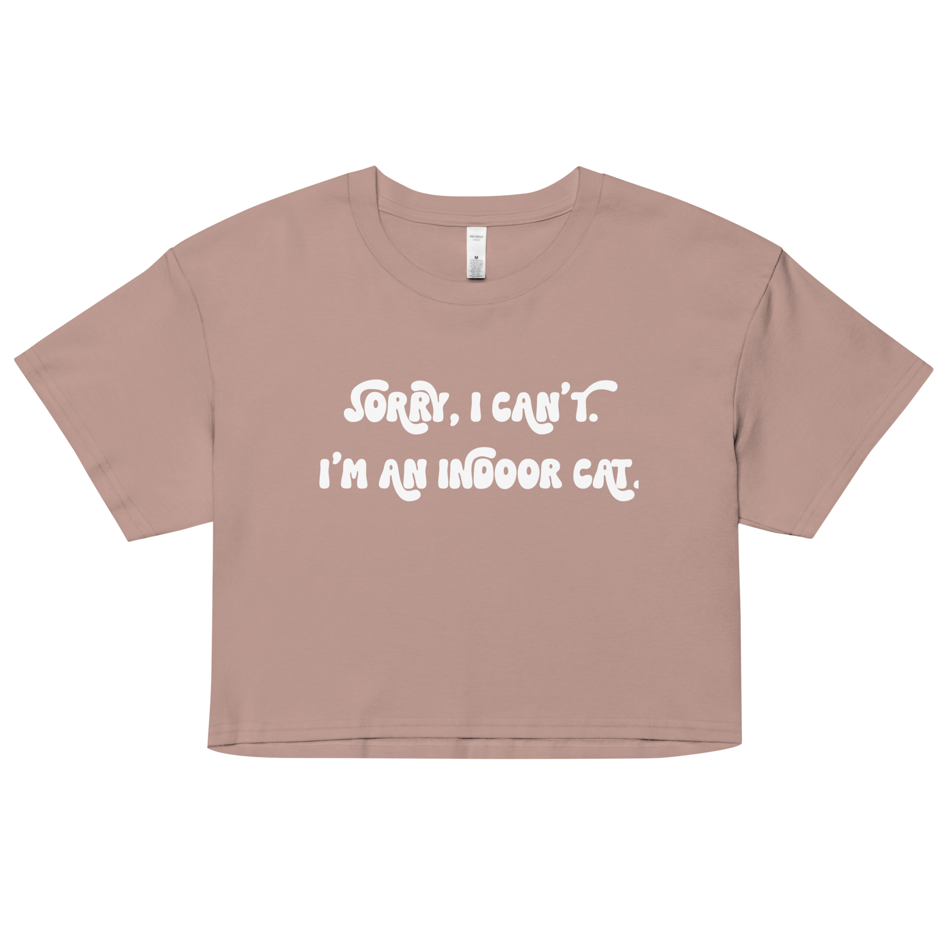 Cat Shirt | Sorry I can't I'm An Indoor Cat | Pet Obsessed People