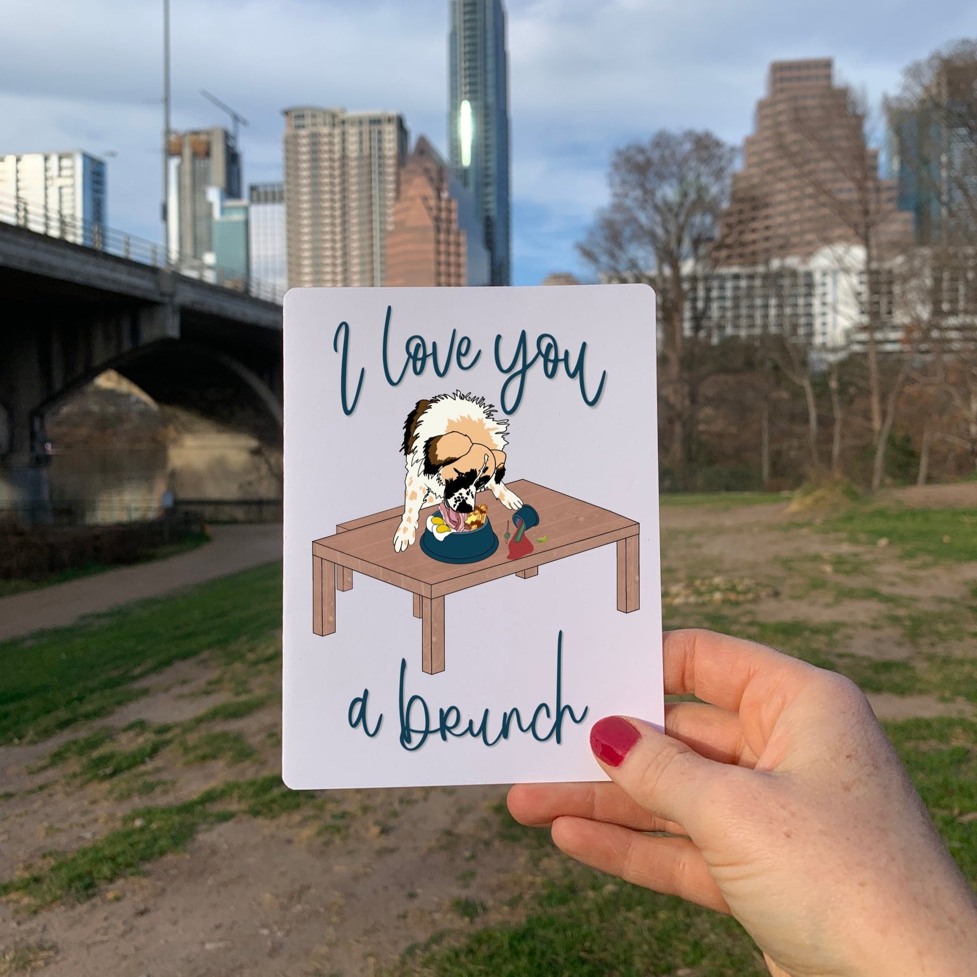 I Love You a Brunch | Sustainable Greeting Card | Soul Feat