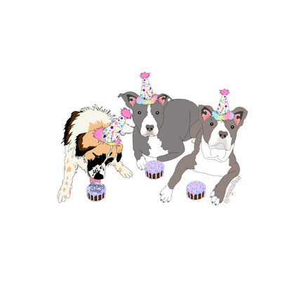 Party Animals Sticker