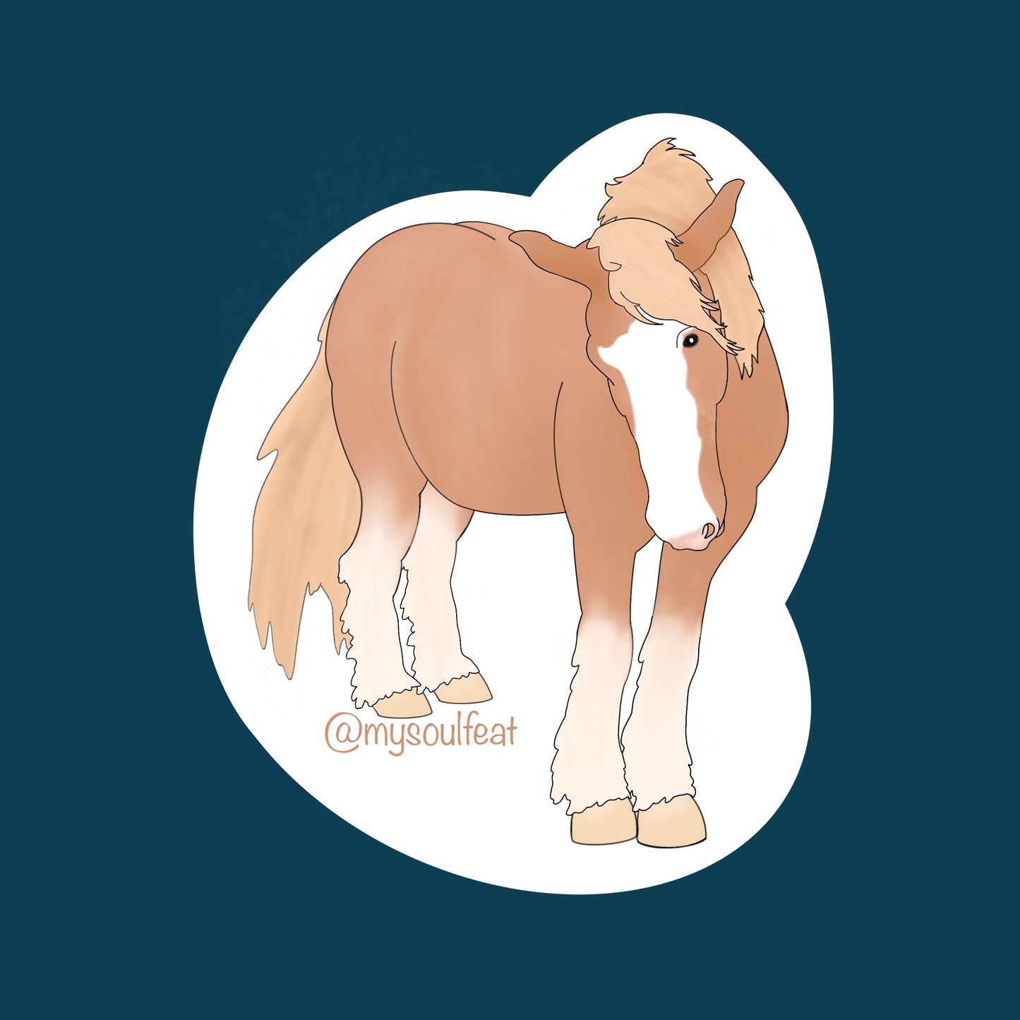Horse Sticker | Soul Feat