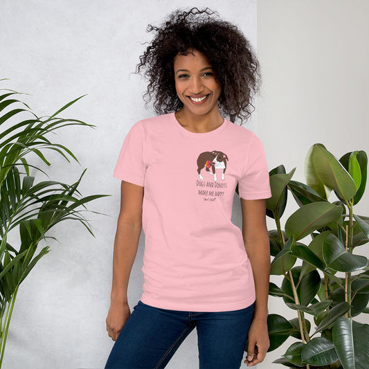 Donut T Shirt - Dogs N Donuts Unisex Tee